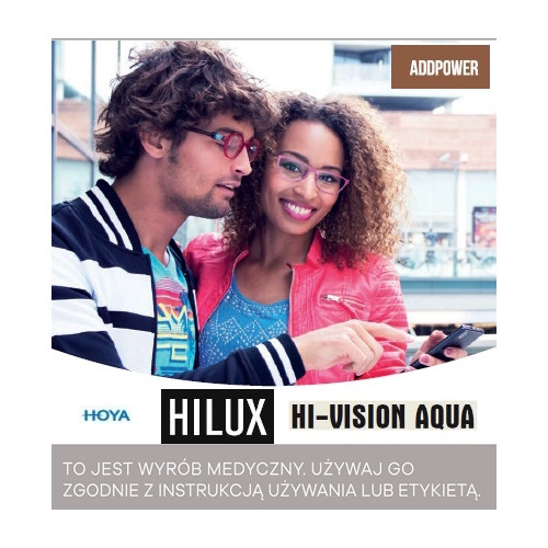 Szkła do czytania i komputera Hoya Addpower Hi-Vision Aqua