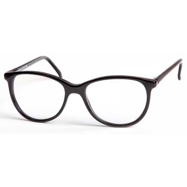 damskie oprawki okulary korekcyjne owalne czarne kamex kx-40