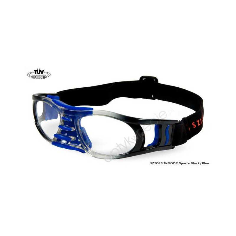 okulary sportowe Sziols Indoor Sports w rozmiarze M dla młodzieży i dorosłych kolor Blue