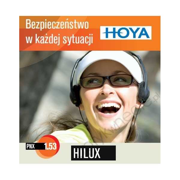 Szkła korekcyjne z materiału Trivex Hoya Hilux PNX 1,53 HVL