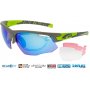 okulary sportowe korekcyjne outdoor'owe Goggle E636-3R szare matowe
