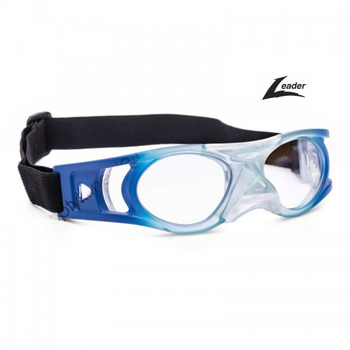 okulary sportowe Leader Bounce w rozmiarze L dla dorosłych kolor Transparentny niebieski