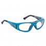 okulary sportowe korekcyjne Leader c2 dla dzieci neonki niebieski