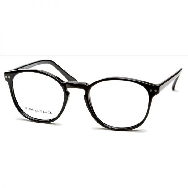 uniwersalne oprawki okulary korekcyjne owalne czarne kamex b-295