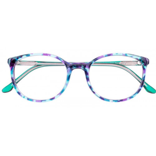 oprawki okulary korekcyjne London Dekoptica mozaikowe niebieskie