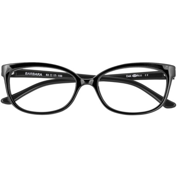 damskie oprawki okulary korekcyjne Barbara Dekoptica czarne