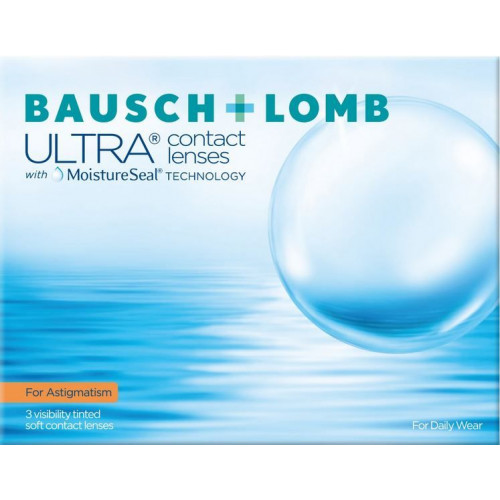 Bausch+Lomb Ultra for Astigmatism - miesięczne soczewki kontaktowe (3 szt)