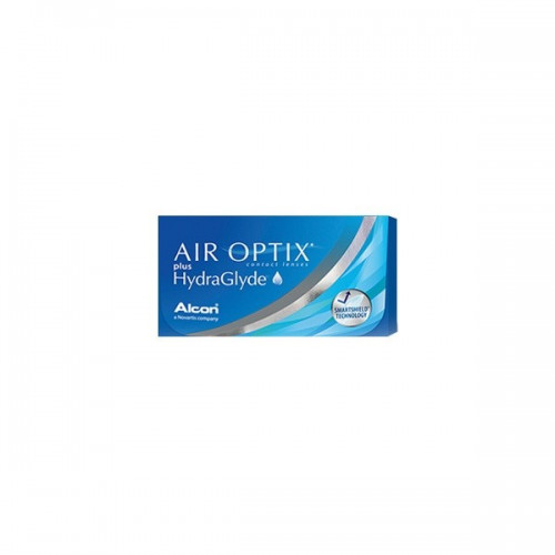 Air Optix Plus HydraGlyde - miesięczne soczewki kontaktowe (3 szt)