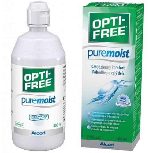 Opti Free PureMoist 300 ml - płyn do miękkich soczewek kontaktowych
