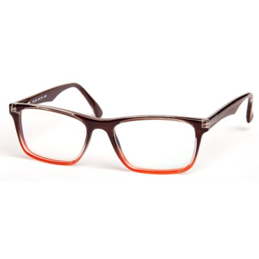 męskie oprawki okularowe kamex kx-39 brązowo-pomarańczowe